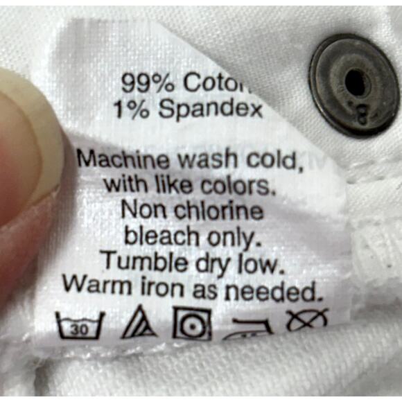 J.Crew White Jeans, Matchstick, Stretch, Spring 13, Women's Size 28 - Picture 5 of 6